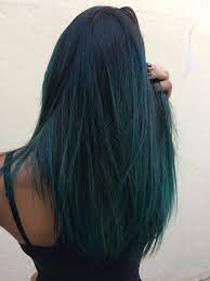 The darker the purple, the more subtle it looks. Hair Newhair Ombrehair Ombre Green Blue Color Cabelocolorido Hairstylecolorblueteal Hair Color For Black Hair Blue Ombre Hair Brunette Hair Color