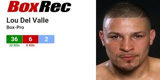 BoxRec: Lou Del Valle