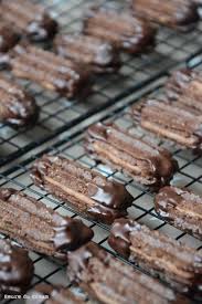 Batonnets Au Chocolat Et Au Praline Nougatstangen Recette Biscuit Chocolat Recette Dessert