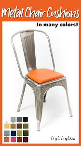 Rounded Chair Or Stool Cushion For Industrial Modern And Etsy Stool Cushion Metal Chairs Chair
