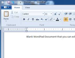 How To Create A New Document In Wordpad Documents Windows Text Based