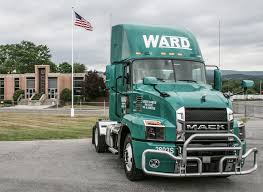 One of the Ward Transport & Logistics Corp.'s new 2021 Mack Anthems ready  for work. They are bringing their Mack brand trucks to almost half of their  fleet. We would like to
