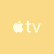 Mild Yellow Apple Tv Icon In 2020 Tv Icon App Icon Design Ios App Icon