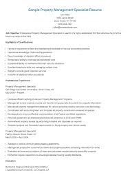 This property manager job description template covers the key qualifications, duties and responsibilities of this role. Sample Property Management Specialist Resume Property Management Resume Management