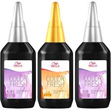Wella Professionals Colour Fresh Semi Permanent Hair Colour 75ml Hair Free Delivery Justmylook