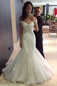 If you compared our dresses with others. 2021 Popular Off The Shoulder Mermaid Trumpet Wedding Dresses With Ruffles Lace Up Us 209 00 Pppql68896 Popproms Com For Mobile