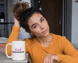 Feral Housewife Mug, Funny Coffee Mug, Housewife Mug, Gifts for Housewives,  Funny Mug, Coffee Mug, Tea Mug, SAHM, Stay at Home Mom Gift