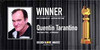 Check spelling or type a new query. Quentin Tarantino Wins Best Screenplay Motion Picture For Once Upon A Time In Hollywood At Golden Globes 2020 Social News Xyz