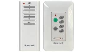 Mount it just inside the doorway so it acts as a light switch. Honeywell Combo Wall And Handheld Control Ceiling Fan Remote 40015 Youtube