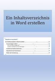Mit Ein Paar Einfachen Schritten Ein Inhaltsverzeichnis Erstellen In Word Word Tipps Inhaltsverzeichnis Inhaltsverzeichnis Erstellen Excel Tipps