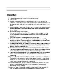 Thirteen days takes place in the early days of october 1962, u.s. Thirteen Days Cuban Missile Crisis Movie Quiz Tpt