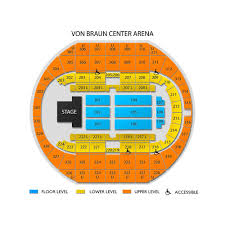 von braun center arena 2019 seating chart