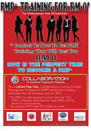 Great Time For Malaysians In And Around Kl To Get Pmp Training Collaboration Is Running A Sp With Images Project Management Professional How To Become Project Management