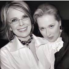 Different but two great actresses Lady Meryl Streep Diane Keaton in the  film Manhattan❤😘❤🎼