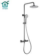 Schwänlein duschsystem schwarz duscharmatur kaufland de duschset duschsystem duscharmatur schwarz kaufland de regendusche duschsystem schwarz duscharmatur kaufland de set duschsystem unterputz regendusche armatur brause black schwarz matt soho ecolam deante duscharmatur arnika 30 duschsystem mit mischarmatur nero schwarz matt regendusche. Standardhohe Thermostat Regendusche Matt Duschsystem Grau Online Aihom Homelody De