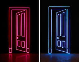 Gavin Turk Lights Up The Bowes Museum In Durham With A New Exhibition Of Neon Artworks Neon Artwork Neon Sculpture Neon Art