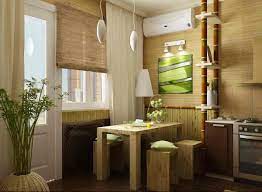 Кухня в бамбуковом стиле