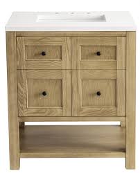 Light Oak Single Sink Bathroom Vanity