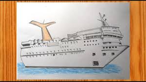 ship drawing easy step by step tutorial easy drawings ship drawing drawing for kids