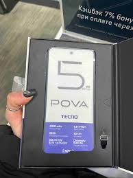 Смартфон Tecno Pova 5 Pro 5G 8256GB Dark Illusion (Без Рустор) - отзывы  покупателей на маркетплейсе Мегамаркет | Артикул: 600013329560