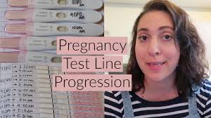 I had very light bleeding 10 dpo (sunday 15th oct) that got gradually lighter over the next 3 days. Pregnancy Test Line Progression 7 Dpo To 14 Dpo First Response Easy At Home Accumed Youtube