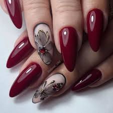 Ver más ideas sobre uñas esculpidas, disenos de unas, uñas. 260 Ideas De Negras Y Rojas Manicura De Unas Manicuras Manicura