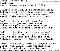 Hark Of The Bells Christmas Hymns Carols And Songs Title Hark How The Bells Complete Lyrics And Pdf