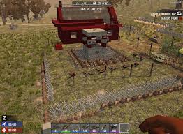 Can i put an electric fence in my garden. Steam Community Screenshot My Concrete Cabin In The Woods With Traps Electric Fence And Garden