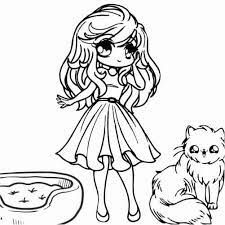 Dibujos De Chicas Para Colorear Colorealo Net Dibujos kawaii para colorear de animales. colorealo net