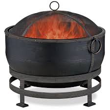 Returns made easy · under $10 · low prices on ebay Uniflame Wood Burning Steel Kettle Design Patio Fire Pit In Black Wad1579sp