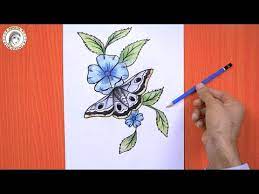 pin by arts academy hd on drawing for beginners butterfly drawing for beginners drawings