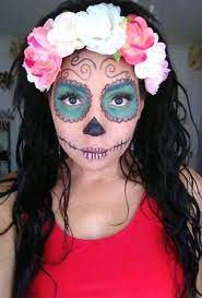 Easy Day Of The Dead Halloween Makeup Halloween Makeup Easy Day Of Dead Makeup Halloween Makeup Pretty
