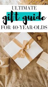 I am going to start a list of things for my husband's next birthday. Best Gift Ideas For 40 Year Olds Gift Guide For Men And Women 40th Birthday Gifts Cool Gifts For Women Epic Gift