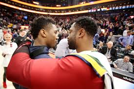 Dwyane wade #3 of the miami heat is guarded by donovan mitchell #45 of the utah jazz (photo by michael reaves/getty images). Donovan Mitchell Vs Dwyane Wade Is Jazz Guard Really The Next Flash Bleacher Report Latest News Videos And Highlights
