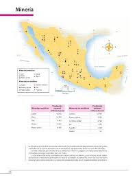 Atlas de geografía del mundo grado 5° generación primaria Mineria Bloque Iv Leccion 9 Apoyo Primaria