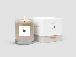 Candle Mockup Psd In 2020 Candle Mockup Candle Packaging Candle Labels Design