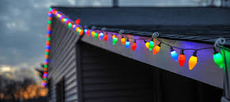 Instead of stringing those lights from side to side, bilotto recommends starting at the top of the tree (with the end of the light that doesn't have a plug going at the top) and working your way down the front in a vertical line, leaving three to four inches between. How To Attach Christmas Lights To Shingles And Other Tips Abc Blog