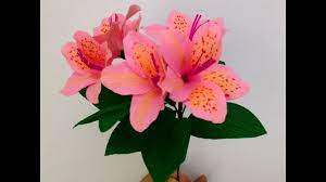Paper Flower Azalea Flower 175 Paper Flowers Paper Flowers Diy Tissue Paper Flowers