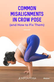 Common Misalignments In Crow Pose And How To Fix Them Doyouyoga Com Yoga Crowpose Yoga Poses Advanced Crow Pose Advanced Yoga
