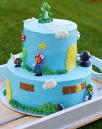 This italian meringue buttercream recipe by yolanda gampp of how to cake it is the best buttercream cake icing recipe ever! Two Tier Mario Bros Cake Rollpublic