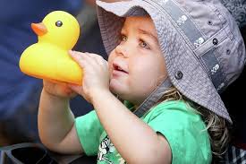 In the belly of the beast: A look inside Tall Ships' giant rubber ducky
