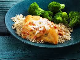 Poulet Au Poivron Rouge Roti Cuisinez Avec Campbells Recipe Cambells Soup Recipes Chicken Soup Recipes Stuffed Peppers