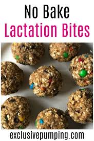 No Bake Lactation Bites Recipe With M Ms And Chocolate Chips Recipe Lactation Cookies Lactation Recipes Breastfeeding Snacks