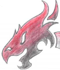 Is it easy or not. Fire Dragon Head By Elliwise On Deviantart