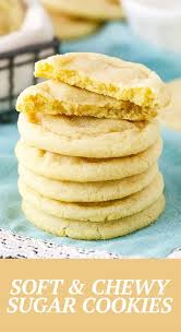 The Best Soft And Chewy Sugar Cookie Recipe Recipe Chewy Sugar Cookie Recipe Sugar Cookies Recipe Best Dessert Recipes