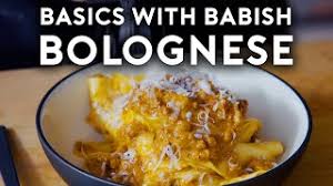 Please support binging with babish! Bolognese Basics With Babish Youtube