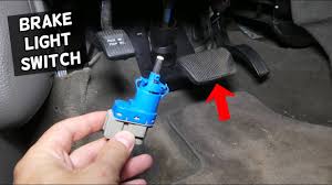 How To Replace Remove Brake Light Switch On Lincoln Mkx Mks Mkz Mkt Navigator Mark Lt Youtube