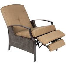 159 Osjl All Weather Resin Wicker Patio Recliner 3 Position Resin Wicker Wicker Recliner