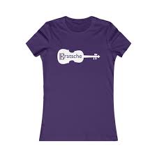 Ladies Fitted Bratsche Viola T Shirt Runs Small Size Chart In Photos