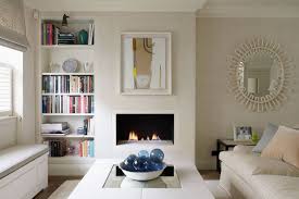 Two sofas with arched chair arrangement. Small Living Room Ideas House Garden